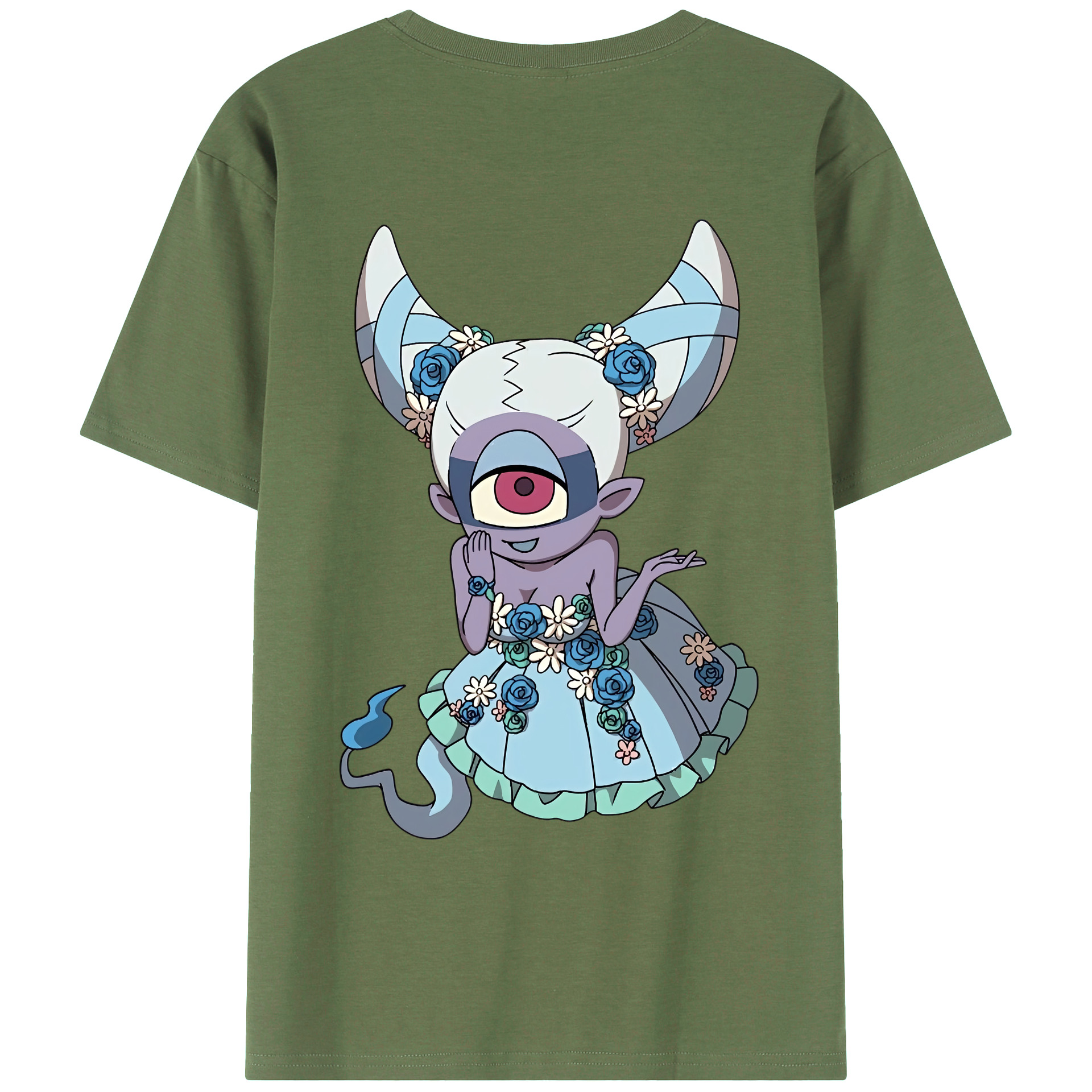 （画像用） 妖怪ウォッチ Yo-kai Watch 綿100％ メンズ半袖Tシャツ（バックプリント） 通気性